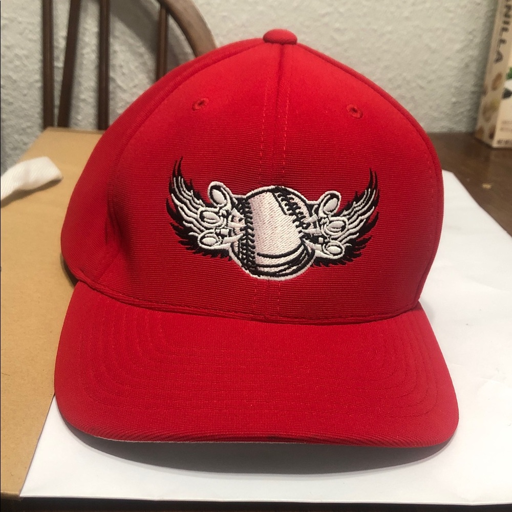 Pacifica Red Winged Baseball Cap